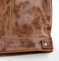 Vanson Maverick II, Whiskey Roma Cowhide, size 42