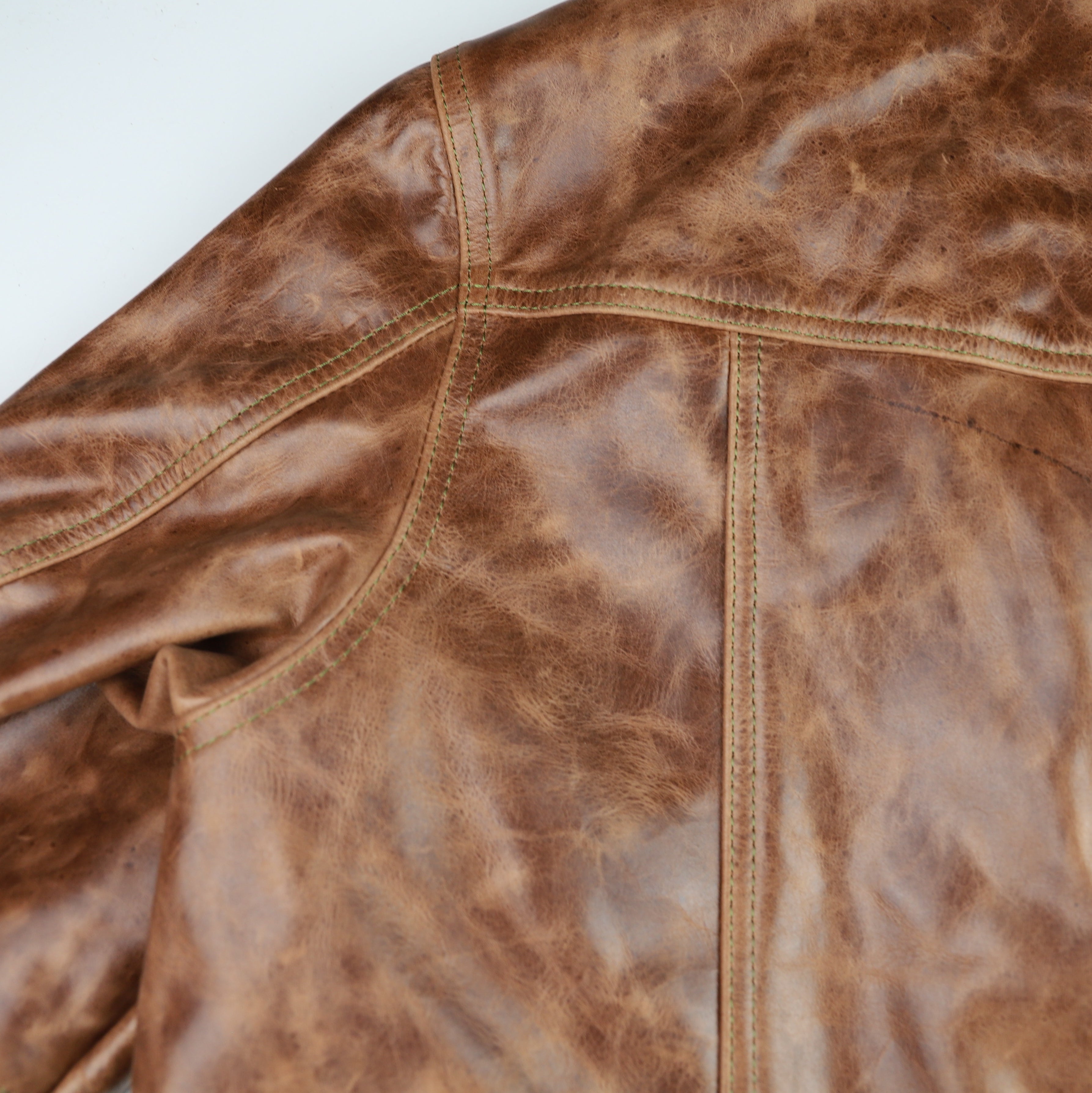 Vanson Maverick II, Whiskey Roma Cowhide, size 42