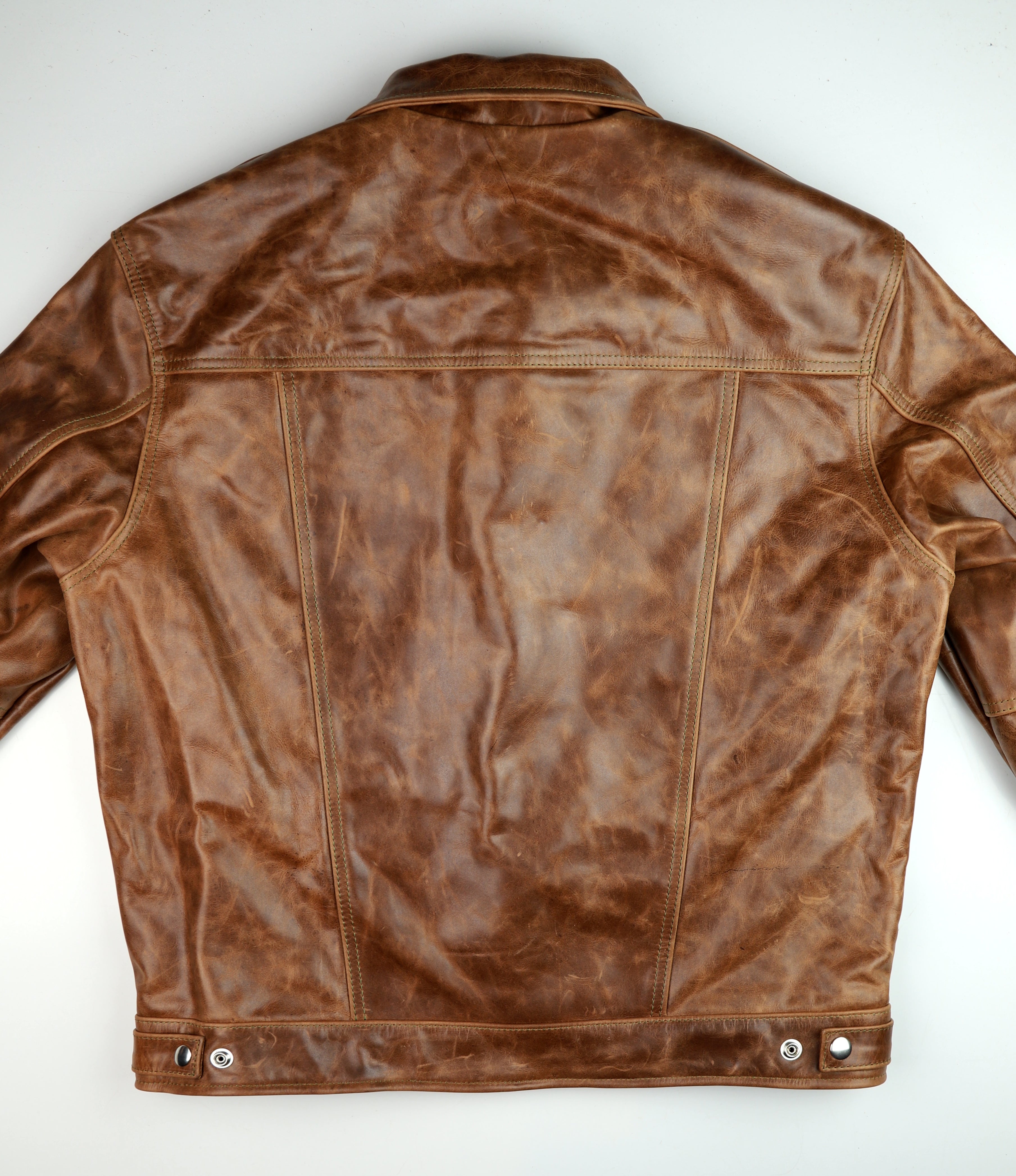 Vanson Maverick II, Whiskey Roma Cowhide, size 44