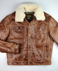 Vanson Maverick II, Whiskey Roma Cowhide, size 44