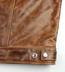Vanson Maverick II, Whiskey Roma Cowhide, size 44
