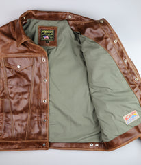 Vanson Maverick II, Whiskey Roma Cowhide, size 46