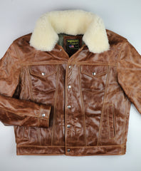 Vanson Maverick II, Whiskey Roma Cowhide, size 46