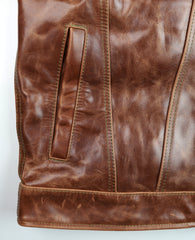 Vanson Maverick II, Whiskey Roma Cowhide, size 46