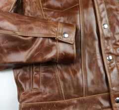 Vanson Maverick II, Whiskey Roma Cowhide, size 46