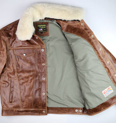 Vanson Maverick II, Whiskey Roma Cowhide, size 48