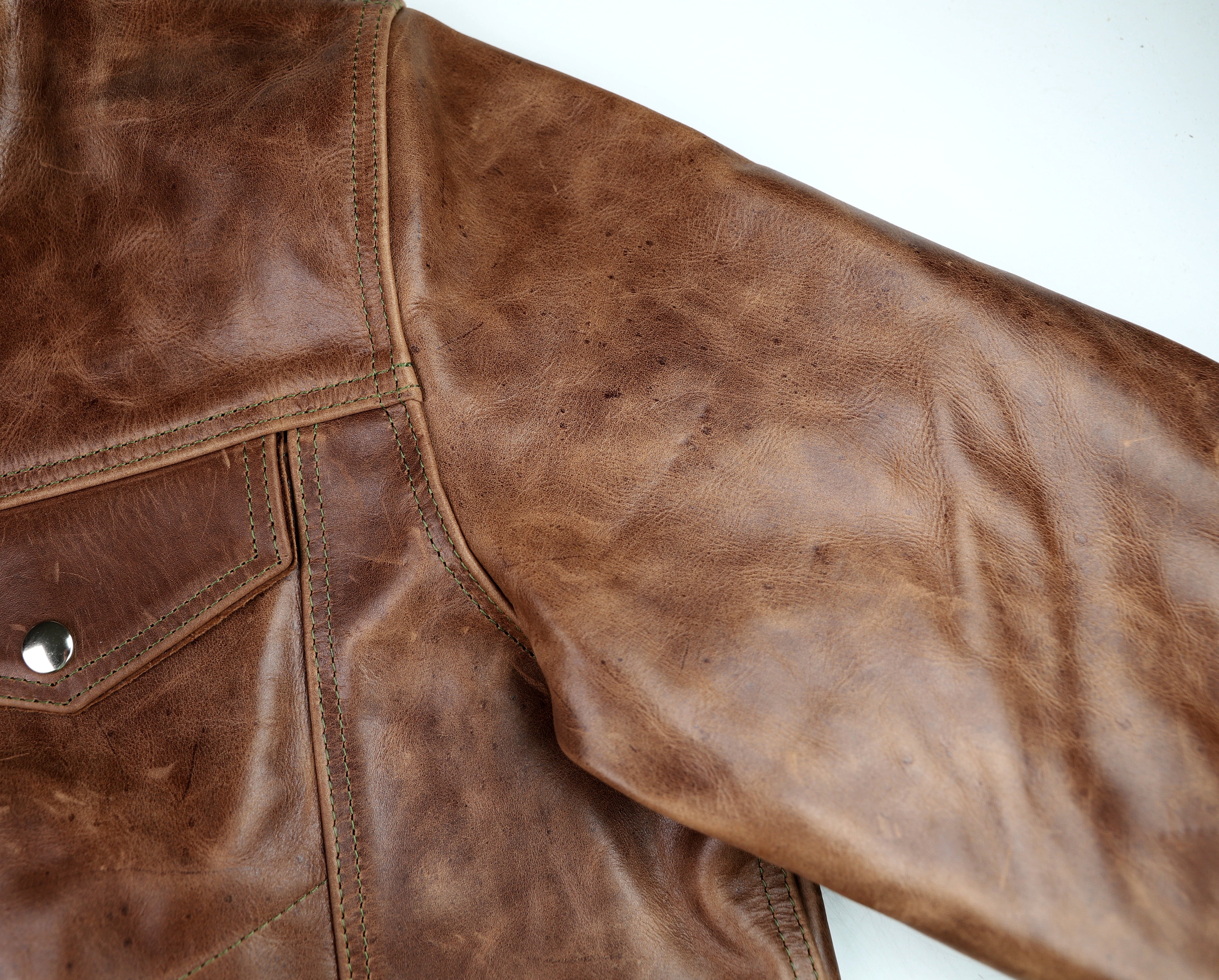Vanson Maverick II, Whiskey Roma Cowhide, size 48