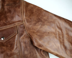 Vanson Maverick II, Whiskey Roma Cowhide, size 48