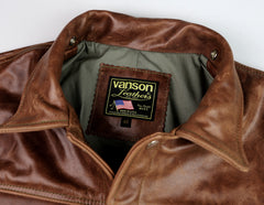 Vanson Maverick II, Whiskey Roma Cowhide, size 48