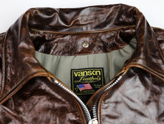 Vanson Oxford, size 42, Dark Hickory Vancouver Cowhide