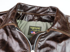 Vanson Oxford, size 46, Dark Hickory Vancouver Cowhide