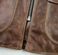 Vanson Woodway, Brandy Roma Cowhide, size 42