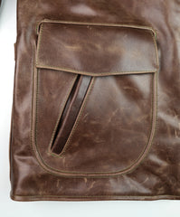 Vanson Woodway, Brandy Roma Cowhide, size 44