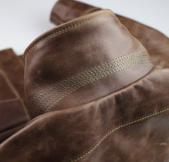 Vanson Woodway, Brandy Roma Cowhide, size 44