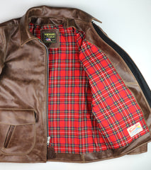 Vanson Woodway, Brandy Roma Cowhide, size 44