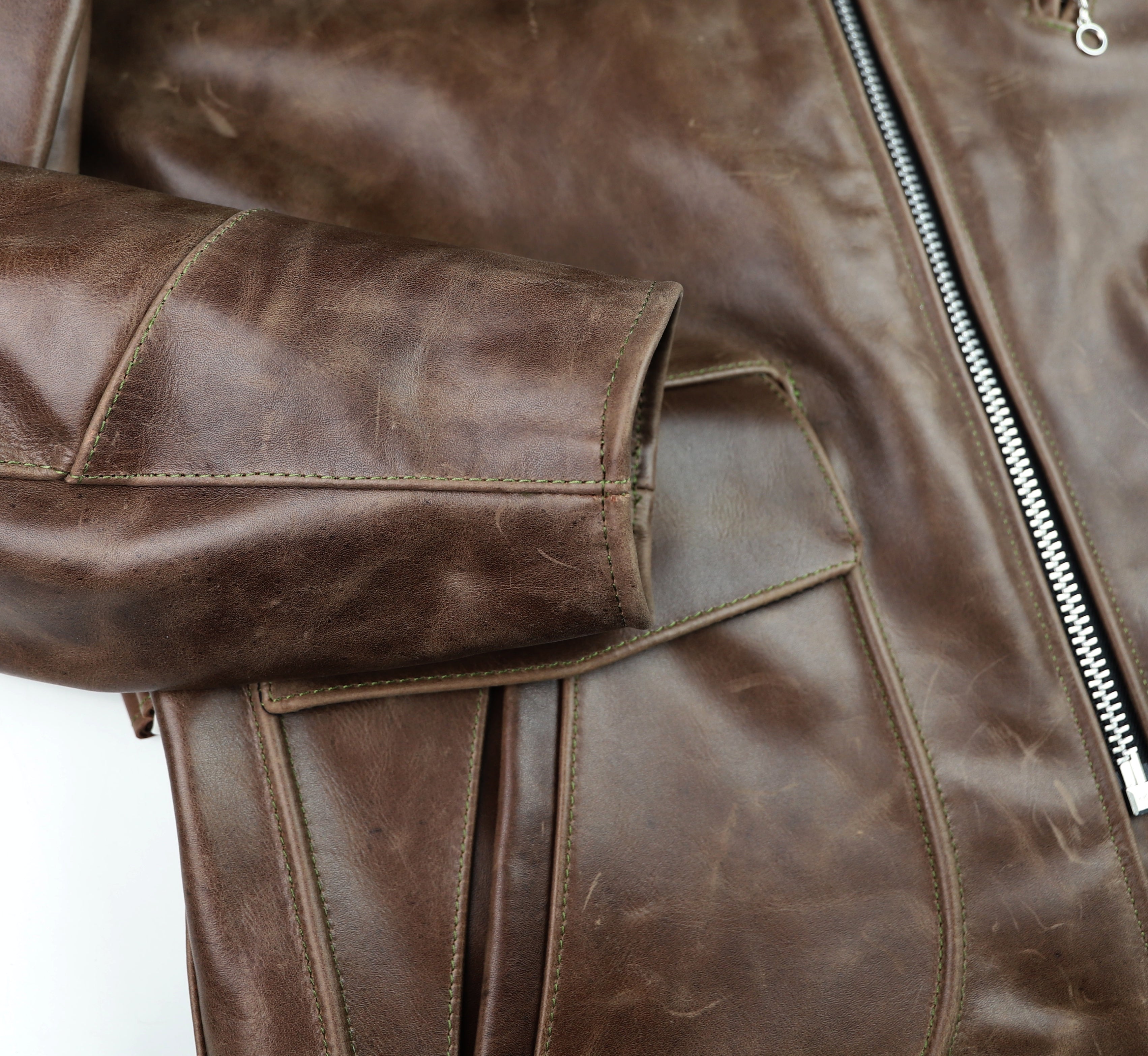 Vanson Woodway, Brandy Roma Cowhide, size 44