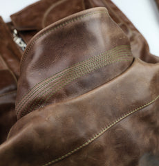 Vanson Woodway, Brandy Roma Cowhide, size 44