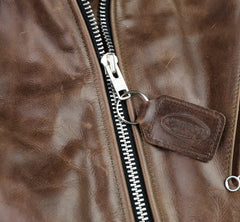 Vanson Woodway, Brandy Roma Cowhide, size 44
