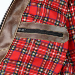 Vanson Woodway, Brandy Roma Cowhide, size 46