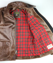 Vanson Woodway, Brandy Roma Cowhide, size 46