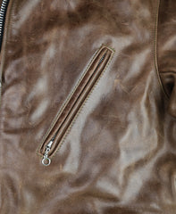 Vanson Woodway, Brandy Roma Cowhide, size 46