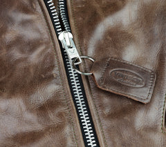 Vanson Woodway, Brandy Roma Cowhide, size 46