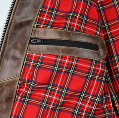 Vanson Woodway, Brandy Roma Cowhide, size 48