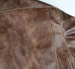 Vanson Woodway, Brandy Roma Cowhide, size 48