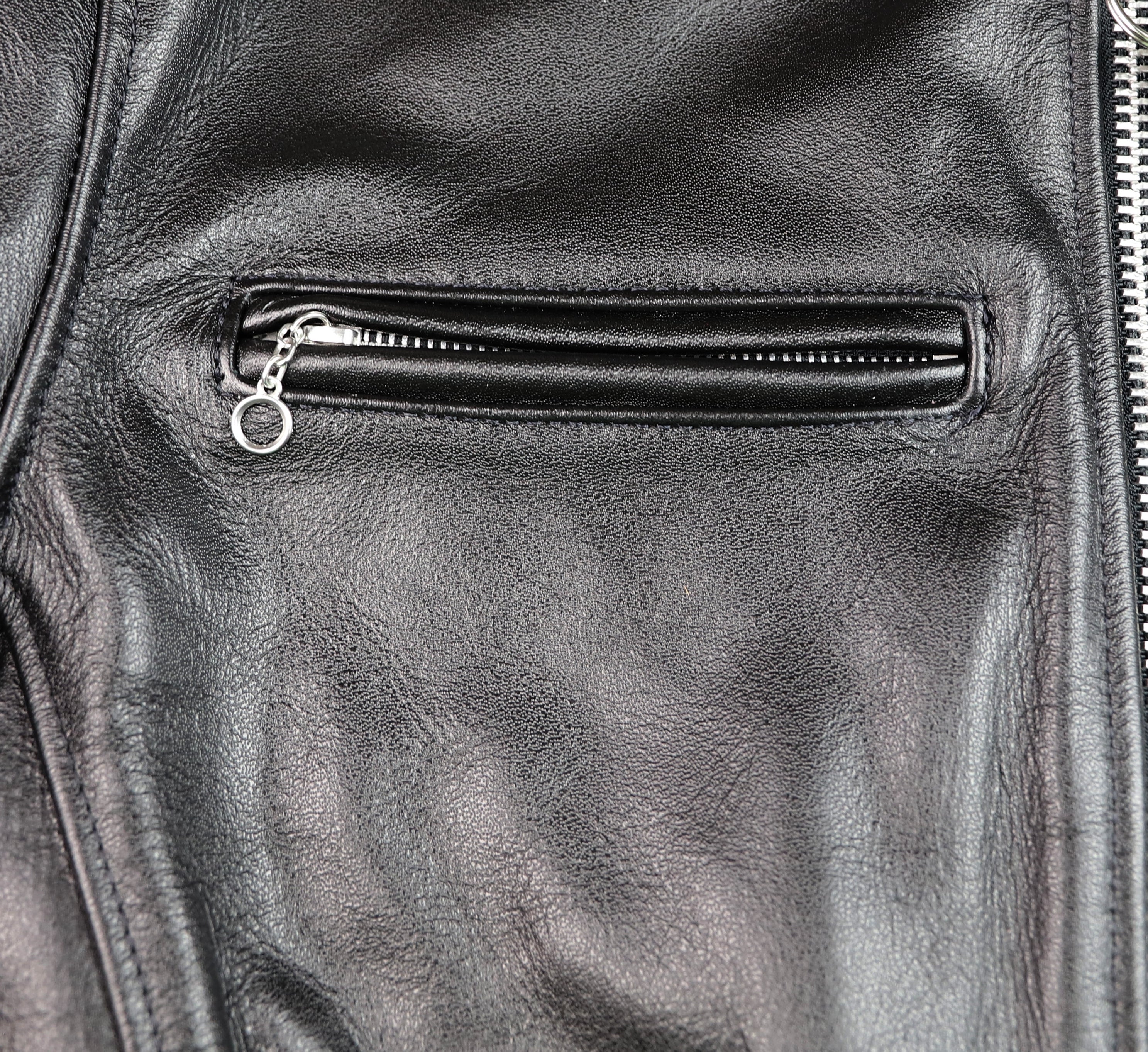 Vanson Comet PLU-3, Black Comp. Weight Cowhide, size 42