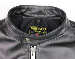 Vanson Comet PLU-3, Black Comp. Weight Cowhide, size 44
