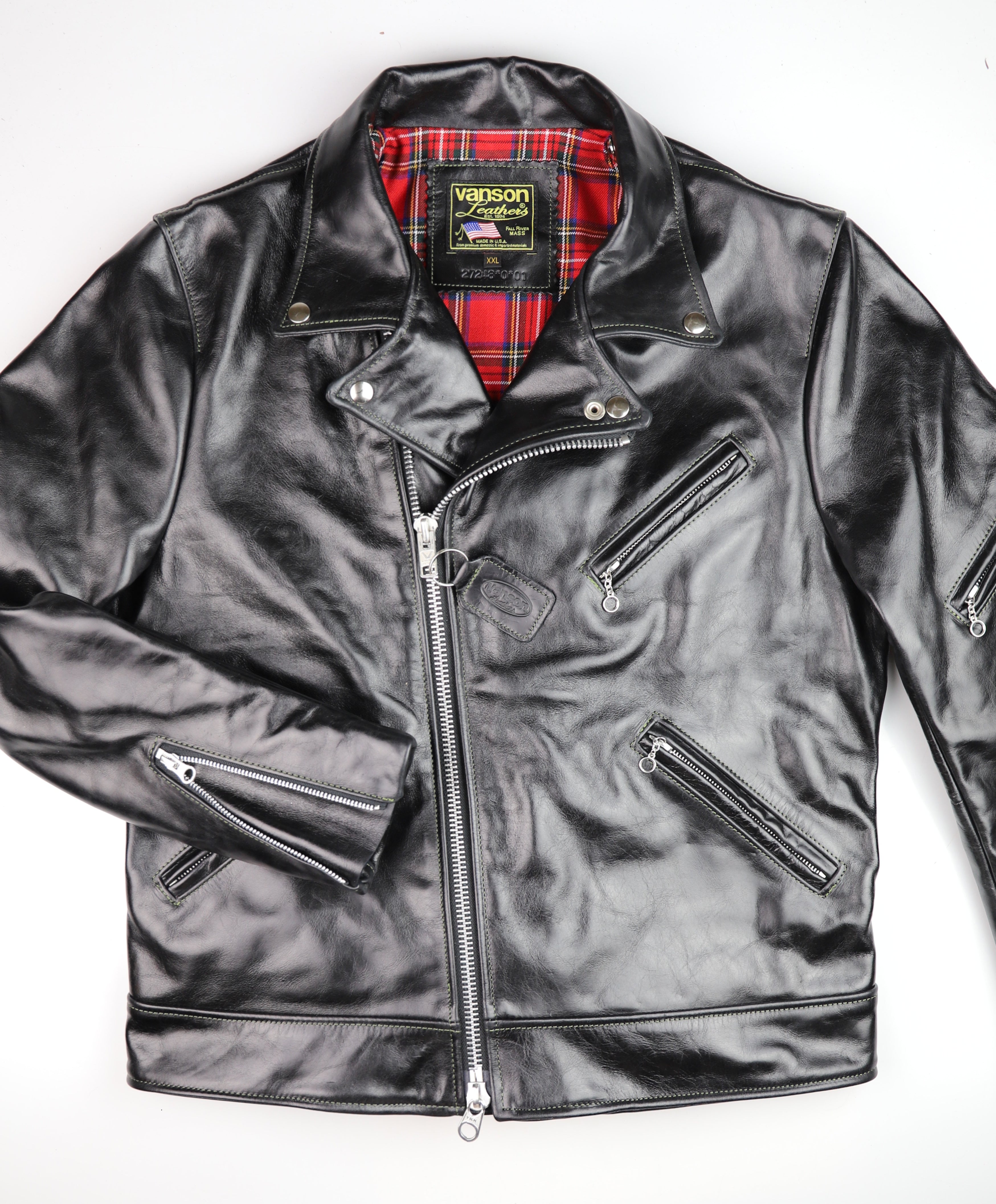 Vanson Daredevil, Black Bainbridge, size XXL (44)