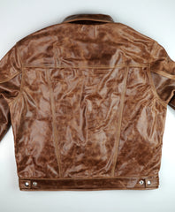 Vanson Maverick II, Whiskey Roma Cowhide, size 46