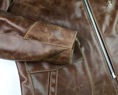 Vanson Woodway, Brandy Roma Cowhide, size 46