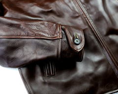 Aero 1930s Half Belt, size 44, Brown CXL FQHH