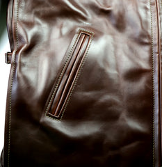 Aero 1930s Half Belt, size 44, Brown CXL FQHH