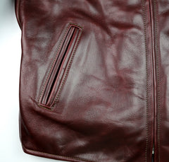 Aero 1930s Half Belt, size 44, Cordovan CXL Steerhide