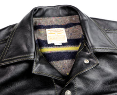 Aero 557XX Type 3 Jean Jacket, size 40, Blackened Brown Vicenza Horsehide