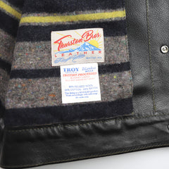 Aero 557XX Type 3 Jean Jacket, size 42, Blackened Brown Vicenza Horsehide
