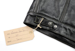 Aero 557XX Type 3 Jean Jacket, size 40, Blackened Brown Vicenza Horsehide