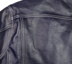 Aero 557XX Type 3 Jean Jacket, size 40, Blue Vicenza Horsehide