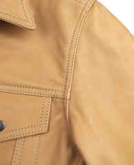 Aero 557XX Type 3 Jean Jacket, size 40, Natural Vicenza Horsehide