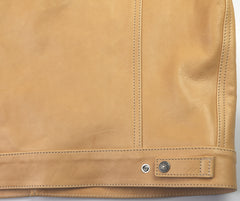 Aero 557XX Type 3 Jean Jacket, size 42, Natural Vicenza Horsehide