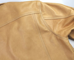 Aero 557XX Type 3 Jean Jacket, size 42, Natural Vicenza Horsehide