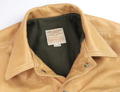 Aero 557XX Type 3 Jean Jacket, size 42, Natural Vicenza Horsehide