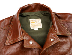 Aero 557XX Type 3 Jean Jacket, size 38, Russet Badalassi Cowhide