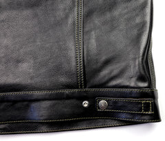 Aero 557XX Type 3 Jean Jacket, size 42, Blackened Brown Vicenza Horsehide