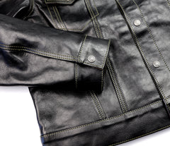 Aero 557XX Type 3 Jean Jacket, size 42, Blackened Brown Vicenza Horsehide