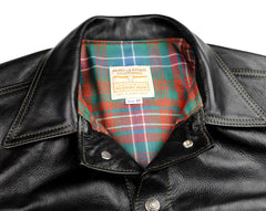 Aero 557XX Type 3 Jean Jacket, size 42, Blackened Brown Vicenza Horsehide