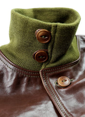Aero A-1 Military Flight Jacket, size 40, Tobacco Badalassi