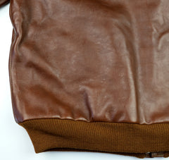 Aero A-2 Military Flight Jacket, size 52, Russet Vicenza Horsehide